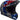 BELL Sanction Adult Full Face Bike Helmet - Nitro Circus Gloss Silver/Blue/Red (Discontinued), X-Small (49-50 cm) - OPEN BOX ITEM