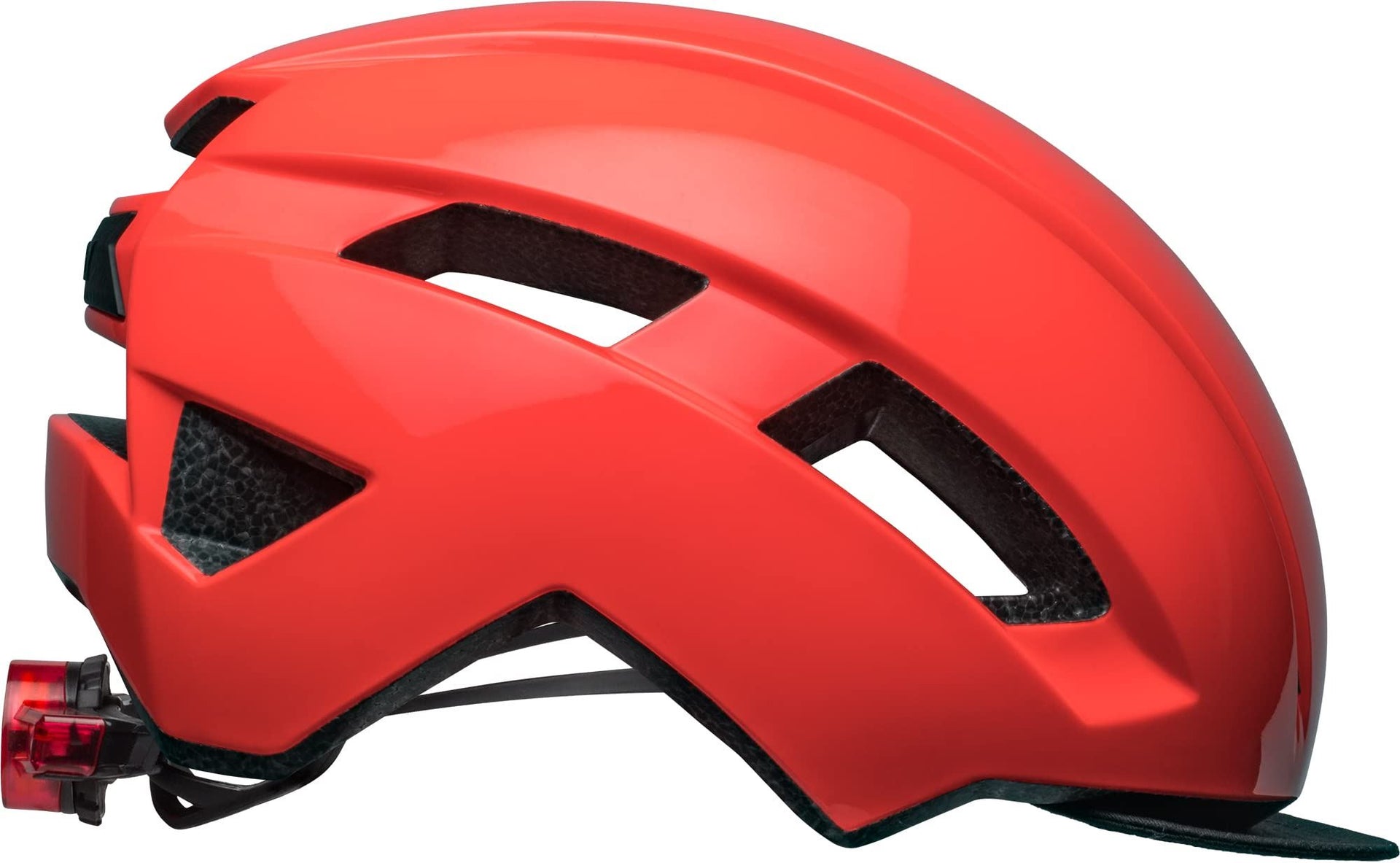 bell daily mips helmet Bell Daily MIPS LED Adult Commuter Bike Helmet - Gloss Infrared